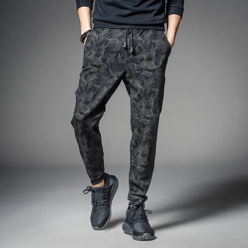 T-Bird Joggers Pants Men Streetwear Camouflage Pantalon Homme Hip