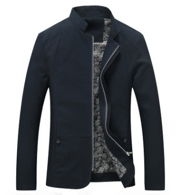 New stand collar cotton washed jacket men's jacket
