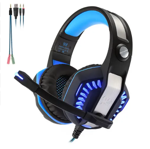 Computer Gaming Headset E-sports with Microphone