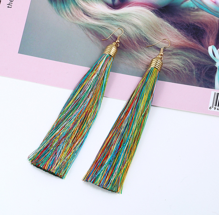 Radiate Tassel Earrings