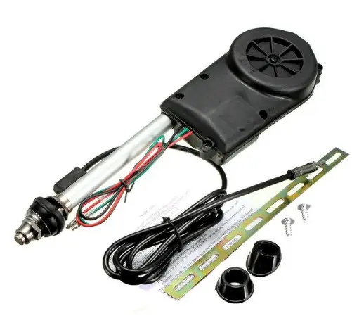 Car Radio Antenna Automatic Power Booster Kit Black