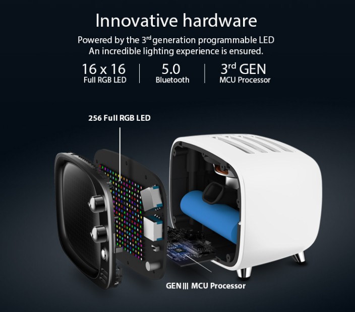 Unique portable smart bluetooth speaker & alarm clock - Image 8