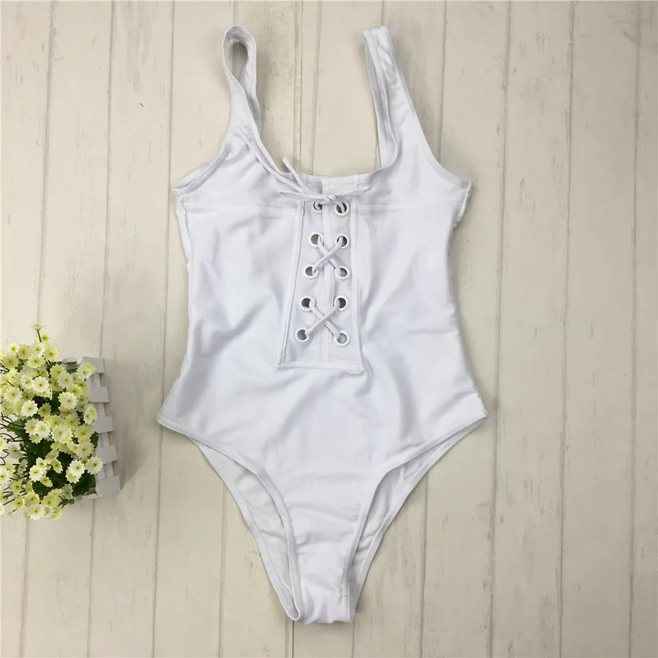 one piece cut out swimwear Evage Pitaya Solid Women swimwear - 2021 One Piece Cut Out Swimwea