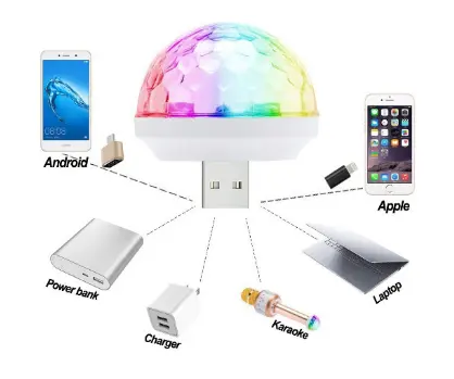 Light Stage Effect USB 5V Disco Ball