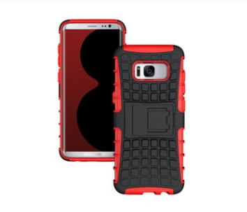Tire pattern S8 mobile phone case S8 Plus anti-fall water jacket Two-in-one shatter-resistant bracket - Image 4
