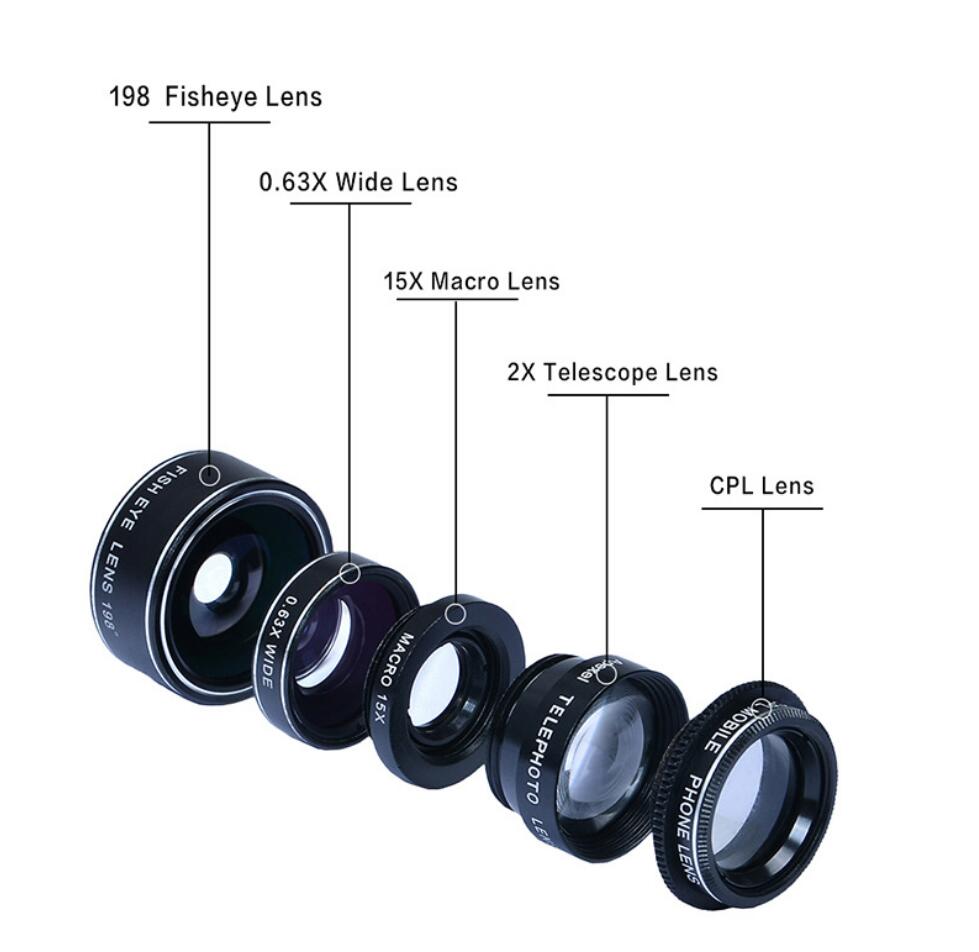 5 in 1 Lens kit