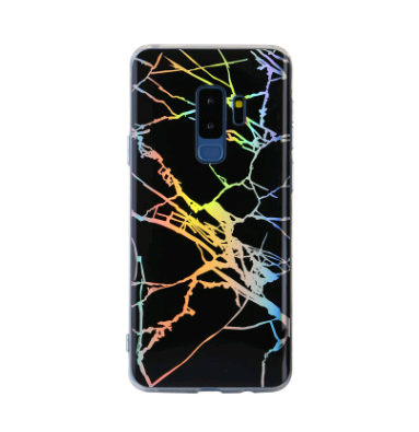 Applicable To  S9 Laser Marble IMD Soft Shell All-inclusive S8Plus Creative Fashion Mobile Phone Shell Note9