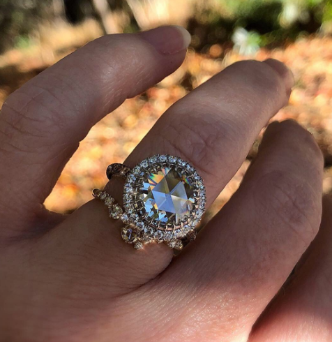New Carat Simulation Diamond Ring