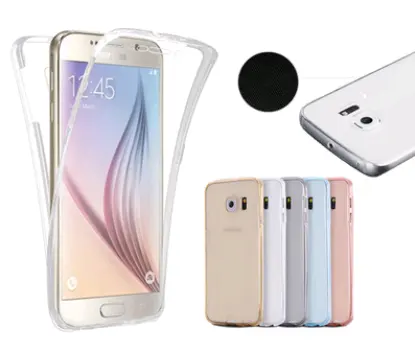S9 Ultra-thin Transparent TPU S8plus 360 Degree