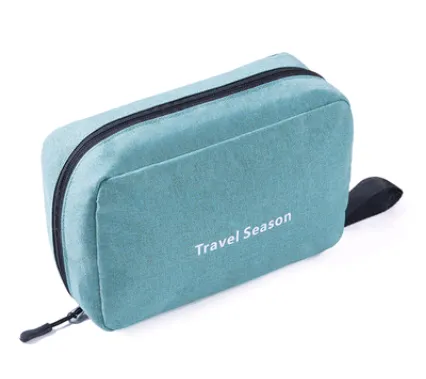 Portable Travel Hook Multifunction Makeup Bag Large Capacity Storage Bag - Green