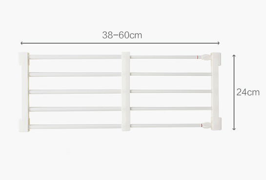 Narrow white 38 60cm