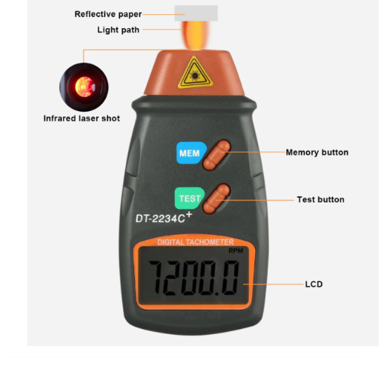 Digital Tachometer — foto 7