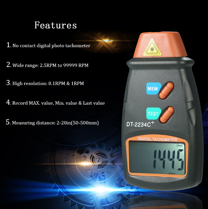 Digital Tachometer — foto 2
