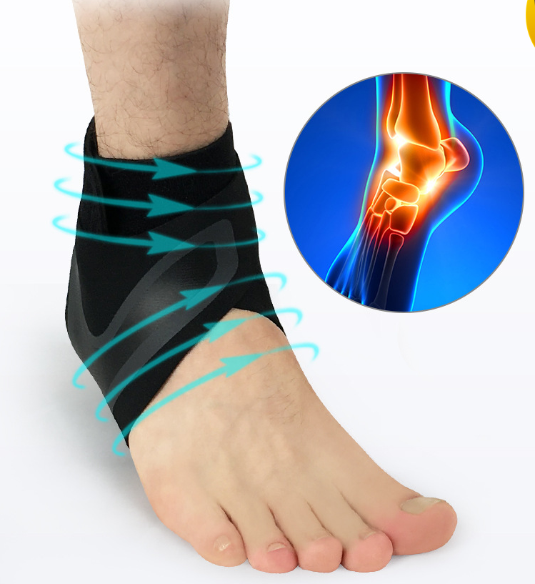 Ankle Support Brace Sleeve for Sports - Running, Basketball, Compression Wrap fo - Picture 11 of 12