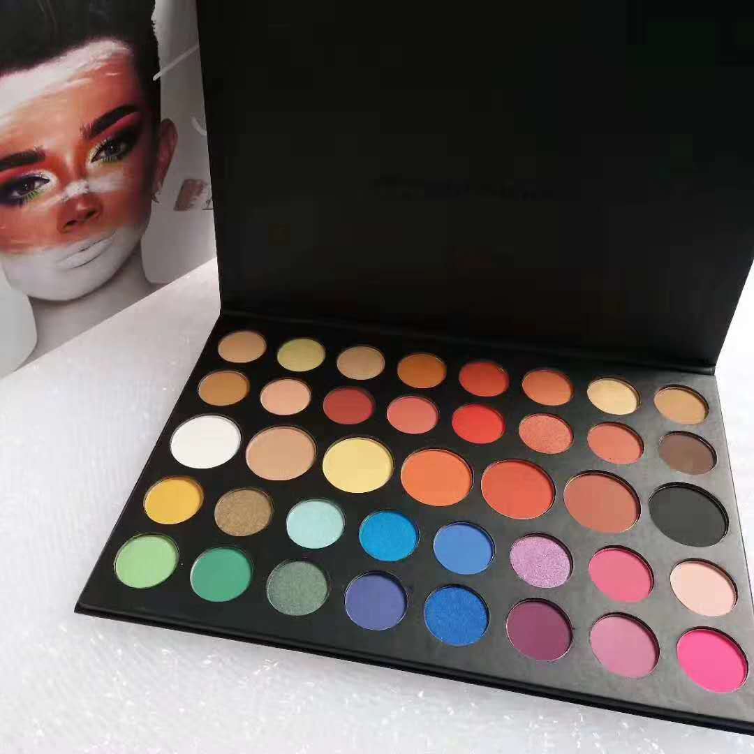 39 color eyeshadow pearlescent matte earth color eyeshadow Black - Shop at LoveMi