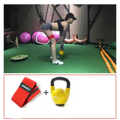 Joinfit hips elastic band fitness female squat resistance band strength training home practice hip elastic ring
