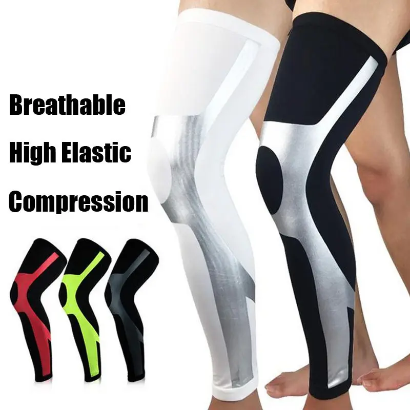 1Pc Unisex Compression Cycling Leg Warmer Leggings Running Tights
