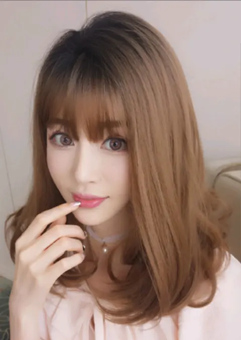 Wig Female Air Bangs Fashion Chemical Fiber Hair Wig