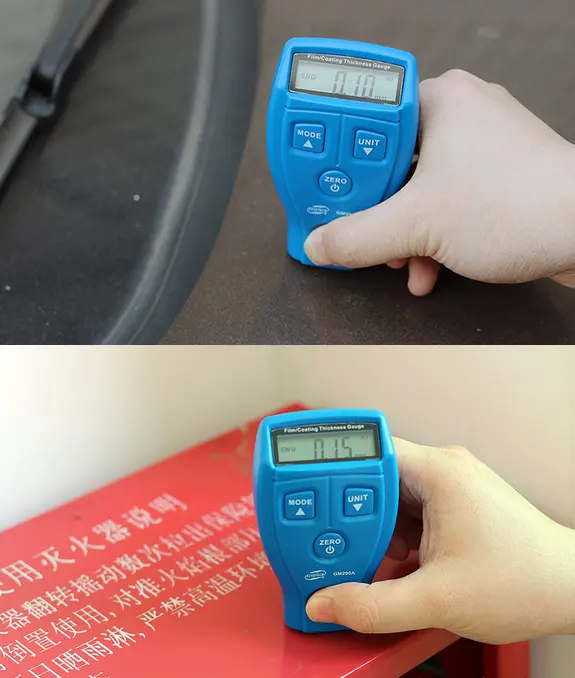 Paint iron-based film thickness gauge galvanizing measurement