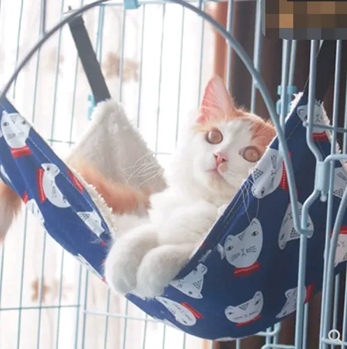 Cat Cat Hammock Hanging Nest Cat Cage with Cat