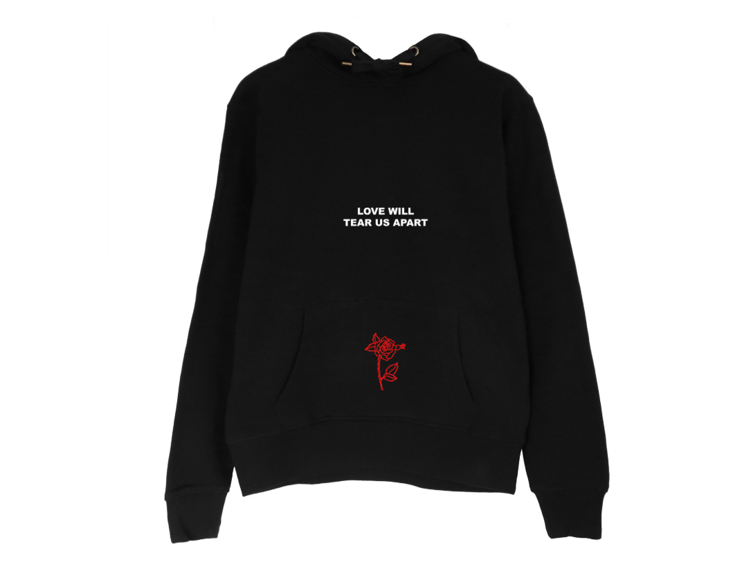 Female street fashion loose hooded sweater