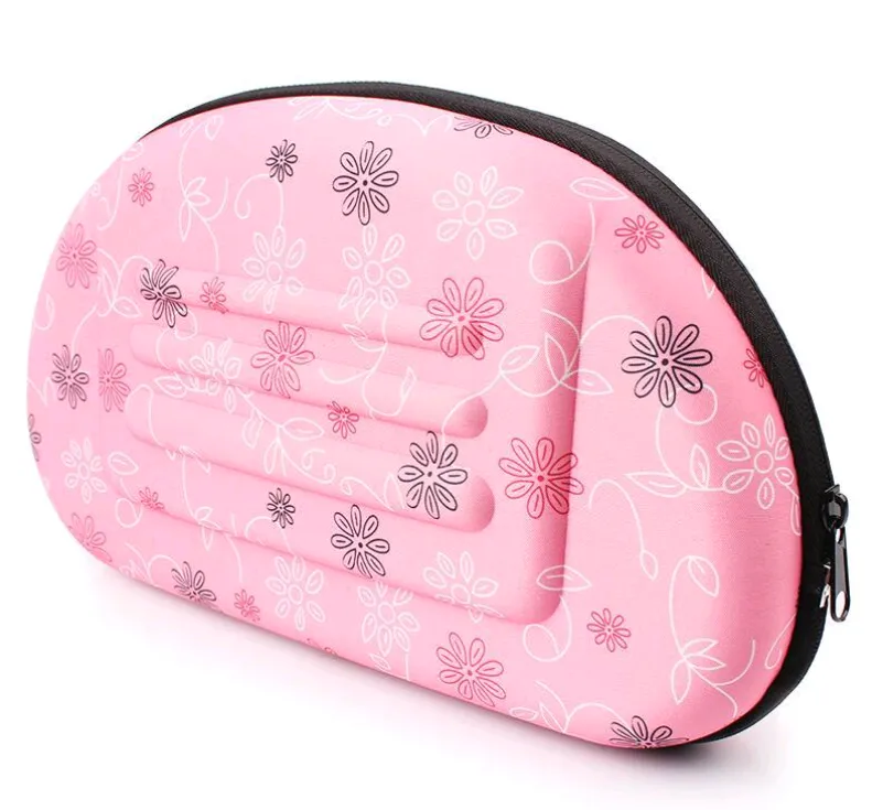 Pet Space Foldable Handbag Out Portable Pet Shoulder Bag Printing - Pink