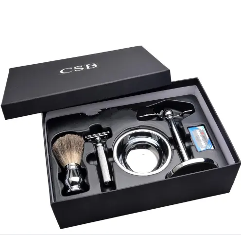CSB Shaving Set Double Edge Safety Razor Men Badger