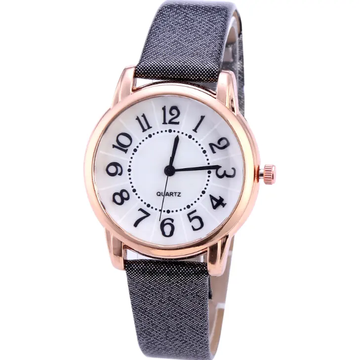 Drop Shipping Women Simple Dial Wristwatches Casual Fashion Luxury
