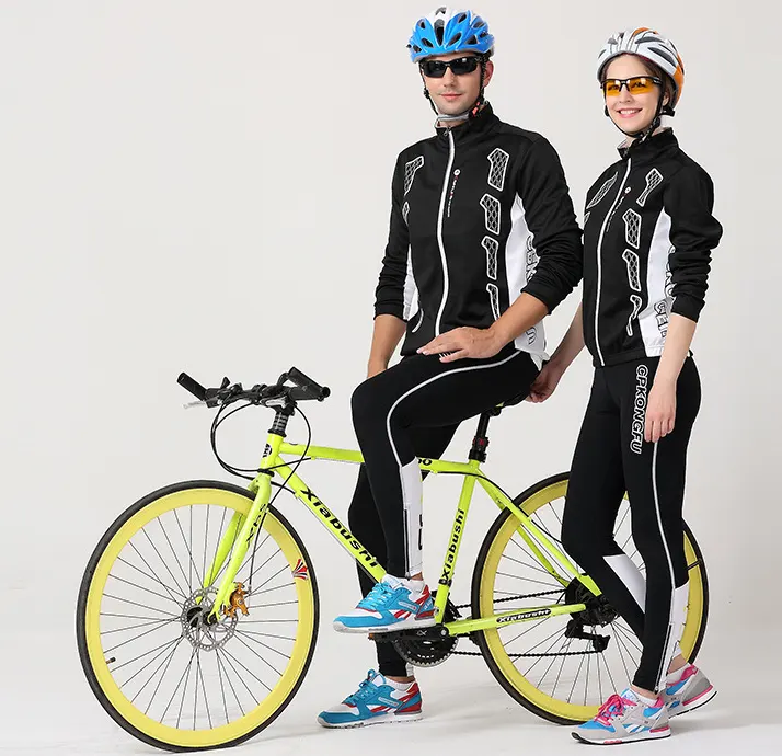 Spring and Autumn Bicycle Jersey Long-sleeved Suit Men
