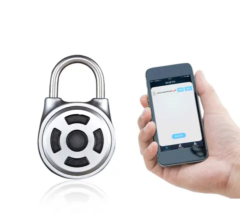 Smart Padlock Direction Button Password Lock Bluetooth Electronic