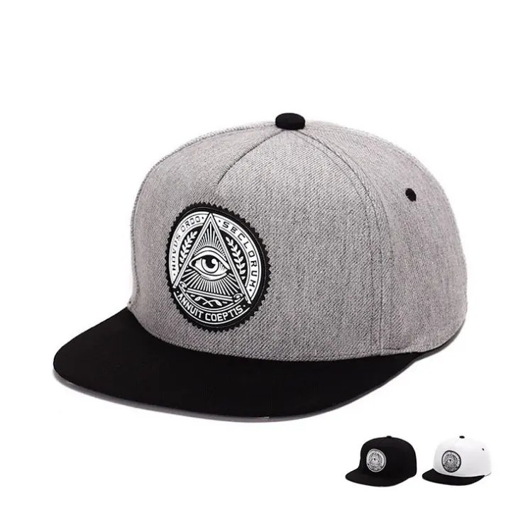 Cotton Cloth Flat Along Baseball Personality Rubber Round Eye
