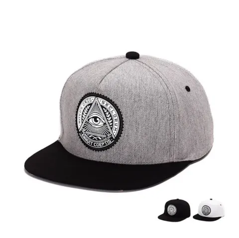 Cotton Cloth Flat Along Baseball Personality Rubber Round Eye