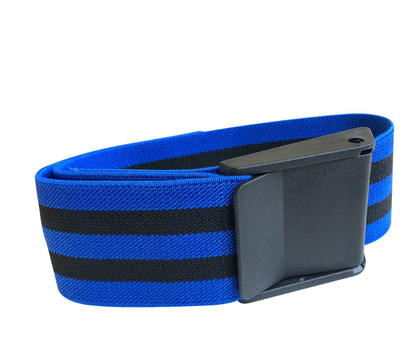 Blue edged black stripe