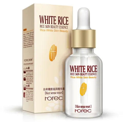 HOREC White Rice Whitening Serum Face Moisturizing Cream Anti
