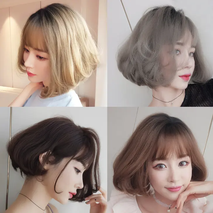 Wig female new wave head short hair