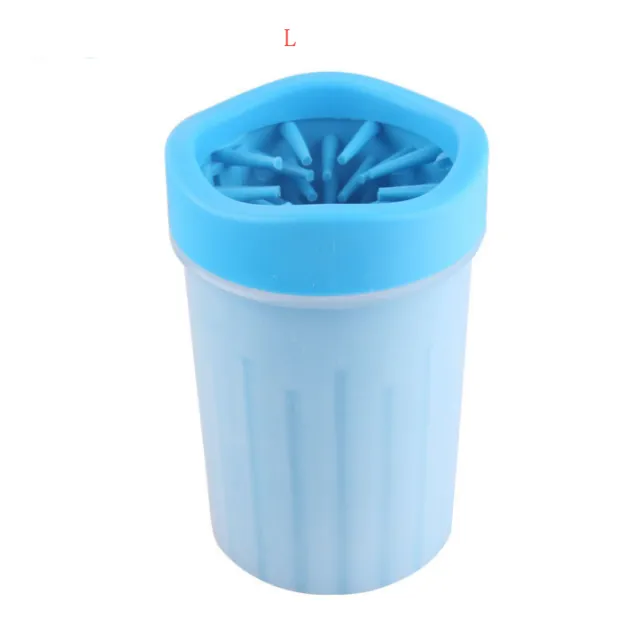Silicone Dog Paw Washer Cup Blue B - Shop at LoveMi