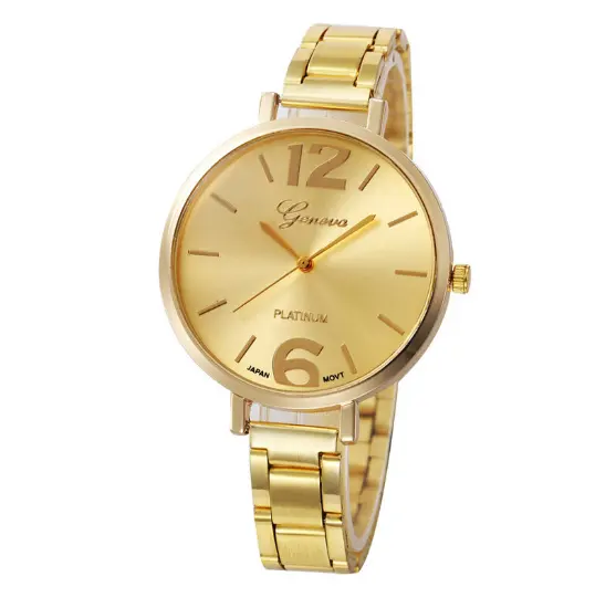 Alloy Large Digital Watch Geneva Fine