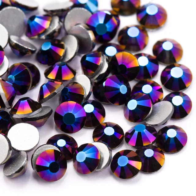 Nail drill glass flat drill rhinestone Ancient Blue - Shop at LoveMi