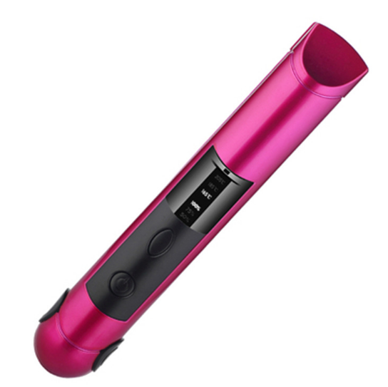 USB Charging Volume Straight Dual purpose Hairpin Straightener Portable Mini wireless Charging Rose Red - Shop at LoveMi