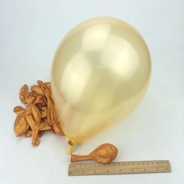 Latex Balloon Gold - Shop at LoveMi