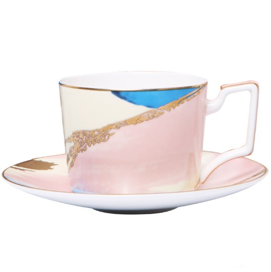 Watercolor Dessert Plates Pink Set - Shop at LoveMi
