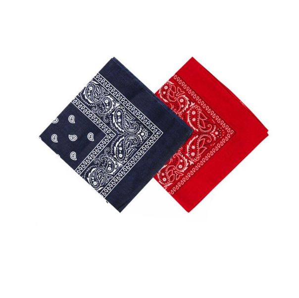 Cotton Amoeba Cashew Flower Hip-hop Street Dance Headscarf Outdoor Sports Bag Headband 54 Cm