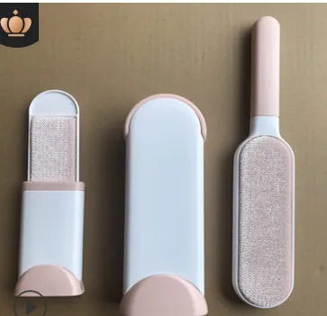 Cat Dog Hair Removal Comb Sofa Sticky Hair Brush Pink - Shop at LoveMi