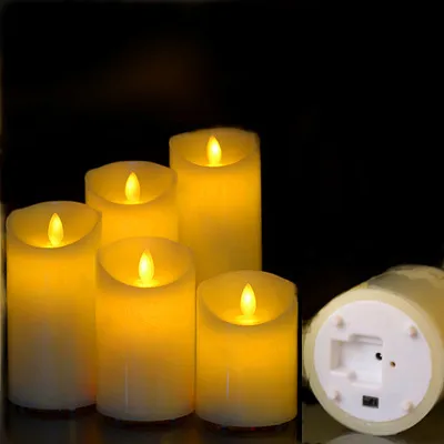 Luma Candles Real Wax Flameless Candles (-set) - Remote Control Version 7.5Cm20Cm