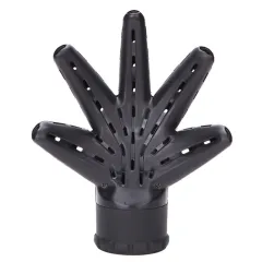 Palm-shaped hair dryer cover Hair dryer special cover Shape drying and shaping tool - Black - View 1