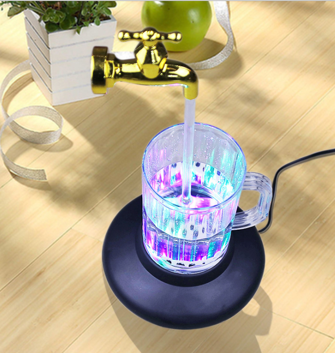 Magic Suspended Faucet Cup Lights Magical Colorful Hanging Magic Props High Novelty Creative Decorations