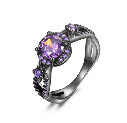 January Garnet Birthstone Ring