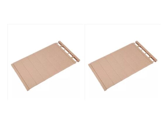 Layered partition racks telescopic kitchen bathroom cabinets dormitory multi layer segmentation artifact 2Pcs Coffee - Shop at LoveMi