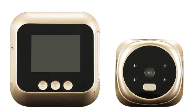 2.4 Inch Security Smart Doorbell Peephole Camera Electronic Cat Eye – image 2
