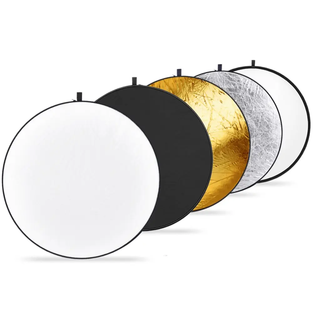 Gold and Silver White Black Soft Light 5 Color